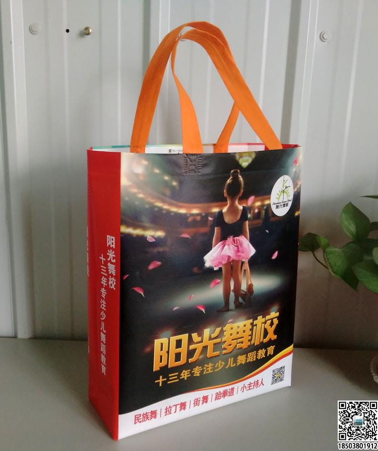 教育培训班无纺布袋 学校辅导机构无纺布手提袋广告袋宣传袋  第23张