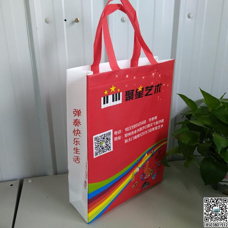 教育培训班无纺布袋 学校辅导机构无纺布手提袋广告袋宣传袋  第44张