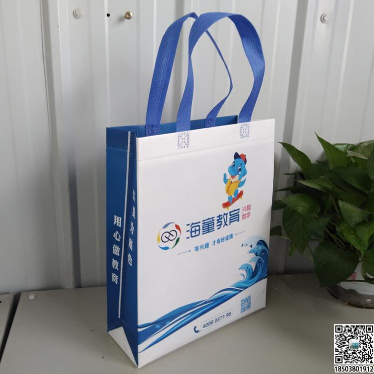 教育培训班无纺布袋 学校辅导机构无纺布手提袋广告袋宣传袋  第60张
