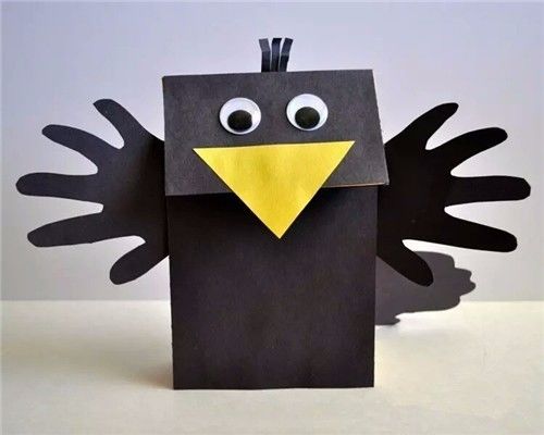 用过的纸袋带来幼儿园,我给你变个动物园出来! 第7张 用过的纸袋带来幼儿园,我给你变个动物园出来! 第7张