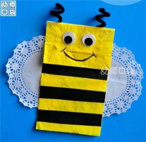 用过的纸袋带来幼儿园,我给你变个动物园出来! 第19张 用过的纸袋带来幼儿园,我给你变个动物园出来! 第19张