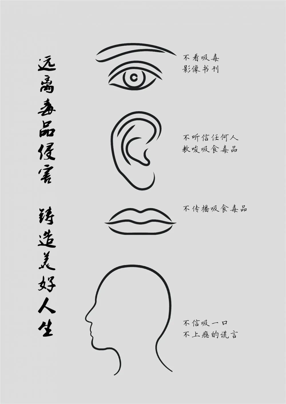 2020年度潮州市禁毒海报及文创产品设计大赛作品展示(三十五) 第6张 2020年度潮州市禁毒海报及文创产品设计大赛作品展示(三十五) 第6张