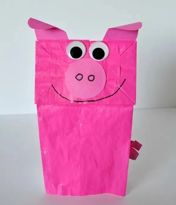 手工 | 用纸袋来造动物园,10种萌物等你来pick  第14张 手工 | 用纸袋来造动物园,10种萌物等你来pick  第14张