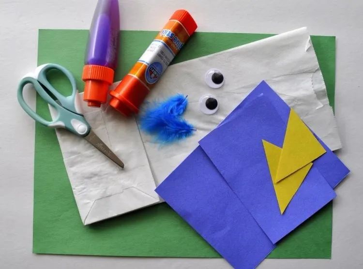 手工 | 用纸袋来造动物园,10种萌物等你来pick  第23张 手工 | 用纸袋来造动物园,10种萌物等你来pick  第23张