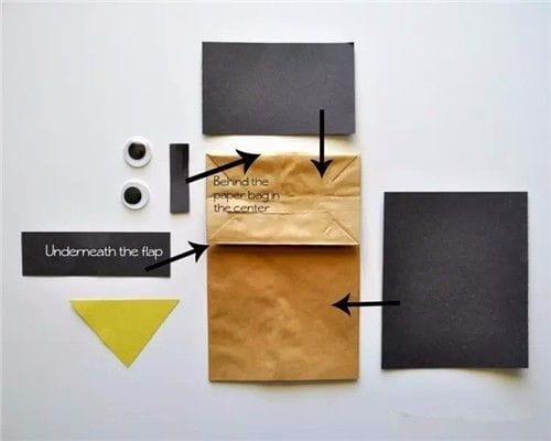 用过的纸袋带来幼儿园，我给你变个动物园出来！  第4张