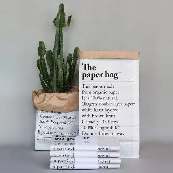 牛皮纸袋这么一套,绿萝都变洋气了  第12张 牛皮纸袋这么一套,绿萝都变洋气了  第12张