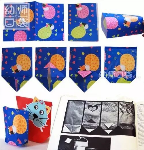用剩的纸袋千万别扔!这里有份包揽六大区角的创意纸袋制作大全!  第3张 用剩的纸袋千万别扔!这里有份包揽六大区角的创意纸袋制作大全!  第3张