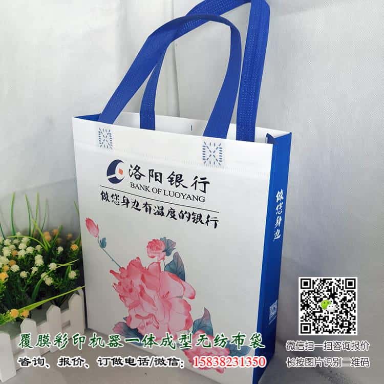银行金融机构无纺布袋手提袋广告宣传袋可以订做吗？  第5张