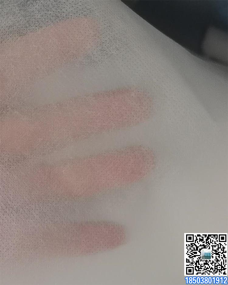 医用口罩无纺布大量出货中 蓝色口罩布 白色口罩布  第2张