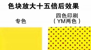 纸袋印刷时专色印刷和四色印刷有什么区别？